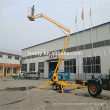 Towable mounted articulating boom lift factory directly price